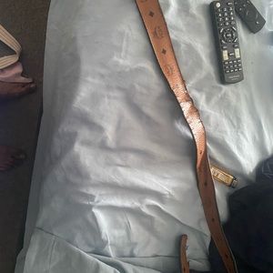 Mcm belt reversible cognac color and black